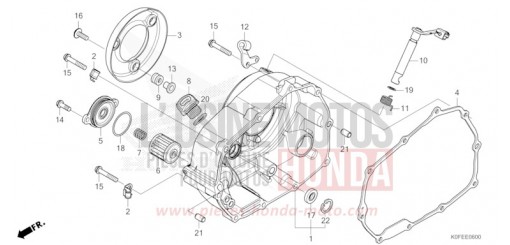KURBELGEHAEUSEABDECKUNG Z125MAN de 2022